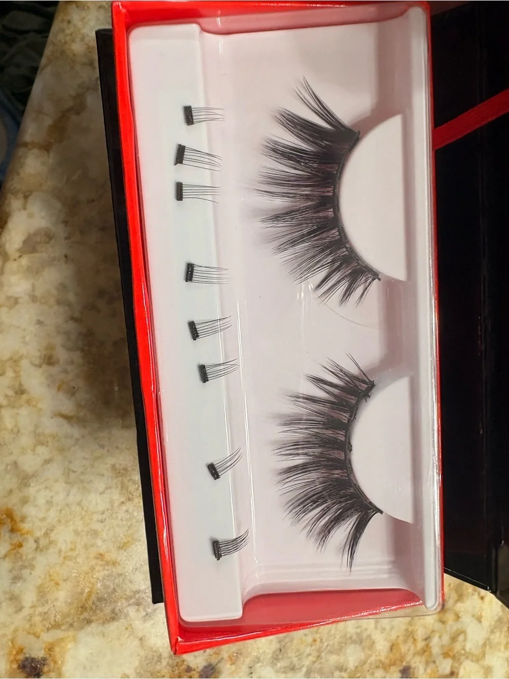 TROI BELLE Magnetic False Eyelashes - Black